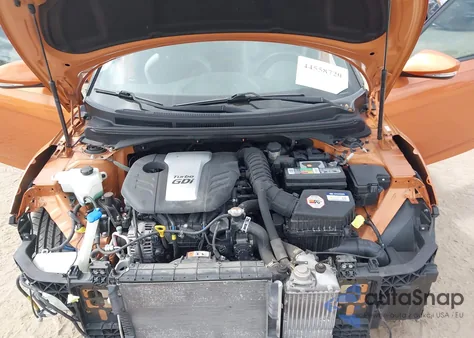 2016 Hyundai Veloster Turbo from USA, damaged, VIN KMHTC6AE6GU301209